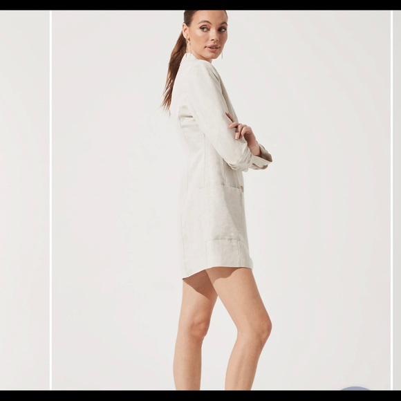 Astr the Label Linen Blazer Dress - Picture 3 of 13